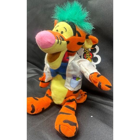 Vintage Disney Mouseketoys Tigger as Mad Scientist Halloween NWT - Picture 2 of 8